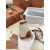 Loro Piana Women's Extra Canvas Pocket Bag / Natural/Caramel/Rolled Silver