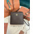 Loro Piana Women's Extra Pocket Backpack / Dark Brown/Rolled Gold