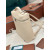 Loro Piana Women's Extra Pocket Backpack / Creamy Honey/Rolled Silver