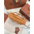 Loro Piana Women's Extra Pocket Backpack / Brown Yellow/Rolled Gold