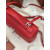 Loro Piana Women's Extra Pocket Backpack / Bright Red/Rolled Silver