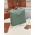 Loro Piana Women's Extra Pocket Backpack / Light Cyan/Rolled Silver