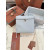 Loro Piana Women's Extra Pocket Backpack / Baby Blue/Rolled Silver