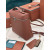 Loro Piana Women's Extra Pocket Backpack / Reddish Brown/Rolled Silver