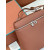 Loro Piana Women's Extra Pocket Backpack / Chocolate Brown/Rolled Silver