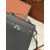Loro Piana Women's Extra Pocket Backpack / Cement Gray/Rolled Silver
