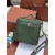 Loro Piana Women's Extra Pocket Backpack / Olive Green/Rolled Silver