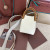 Loro Piana Women's Bale M/i Bucket Bag / Whisper White/Wheat Bran
