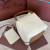 Loro Piana Women's Bale Small Bucket Bag / Whisper White/Wheat Bran