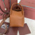Loro Piana Women's Bale Small Bucket Bag / Caramel