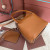Loro Piana Women's Bale Small Bucket Bag / Caramel