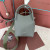 Loro Piana Women's Bale Small Bucket Bag / Grayish Green