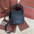 Loro Piana Women's Bale Small Bucket Bag / Navy Blue
