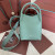 Loro Piana Women's Bale Small Bucket Bag / Light Cyan