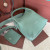 Loro Piana Women's Bale Small Bucket Bag / Light Cyan
