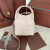 Loro Piana Women's Bale Small Bucket Bag / Creamy Honey