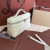 Loro Piana Women's Extra Small Pocket Bag / Light Limestone/Rolled Silver