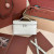 Loro Piana Women's Extra Small Pocket Bag / Pale Blue-Grey/Rolled Silver