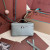 Loro Piana Women's Extra Small Pocket Bag / Haze Blue/Rolled Silver