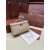 Loro Piana Women's Extra Small Pocket Bag / Beige P/k/Rolled Silver