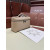 Loro Piana Women's Extra Small Pocket Bag / Beige P/k/Rolled Silver