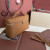 Loro Piana Women's Extra Small Pocket Bag / Tan/Rolled Gold