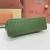 Loro Piana Women's Extra Ostrich Pocket Bag / Dark Green/Rolled Gold