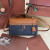 Loro Piana Women's Extra Bag / Surge Blue/Wheat Bran