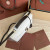 Loro Piana Women's Extra Cotton Bag / Whisper White/Dark Chocolate