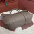 Loro Piana Women's Ghiera Small Shopper Bag / Rock Gray