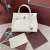 Loro Piana Women's Small Loom Bag / Whisper White