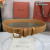 Loro Piana Alsavel Belt Split Calf Suede Leather Strap 35mm with Gold Buckle in Classic Camel