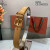 Loro Piana Alsavel Belt Split Calf Suede Leather Strap 35mm with Gold Buckle in Classic Camel