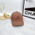 Loro Piana Baseball Cap with Elasticated back Cashmere Storm System in caramel brown