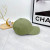 Loro Piana Baseball Cap with Elasticated back Cashmere Storm System in light green