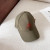 Loro Piana Baseball Cap with Elasticated back Microfibre Storm System in army green and red brown