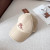 Loro Piana Baseball Cap with Elasticated back Microfibre Storm System in beige and red brown