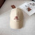 Loro Piana Baseball Cap with Elasticated back Microfibre Storm System in beige and red brown