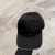 Loro Piana Baseball Cap with Elasticated back Microfibre Storm System in black