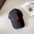 Loro Piana Baseball Cap with Elasticated back Microfibre Storm System in black and red brown