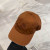 Loro Piana Baseball Cap with Elasticated back Microfibre Storm System in caramel brown