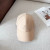 Loro Piana Baseball Cap with Elasticated back Microfibre Storm System in nude beige