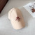Loro Piana Baseball Cap with Elasticated back Microfibre Storm System in nude beige and red brown