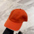 Loro Piana Baseball Cap with Elasticated back Microfibre Storm System in orange