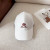 Loro Piana Baseball Cap with Elasticated back Microfibre Storm System in white and red brown