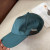 Loro Piana Baseball Cap with Elasticated back Storm System in dark green