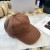 Loro Piana Baseball Cap with Cashmere Storm System in brown