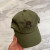 Loro Piana Baseball Cap with Elasticated back Cashmere Storm System in army green and dark brown
