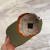 Loro Piana Baseball Cap with Elasticated back Cashmere Storm System in army green and dark brown