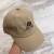 Loro Piana Baseball Cap with Elasticated back Cashmere Storm System in dark beige and dark brown